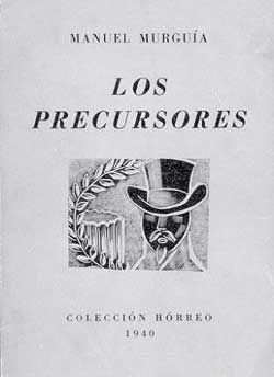 Imaxe da portada de Los Precursores feita por Luís Seoane